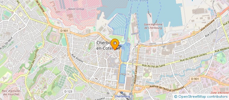 localisation de l'entreprise GAMEPADS  CHERBOURG-EN-COTENTIN