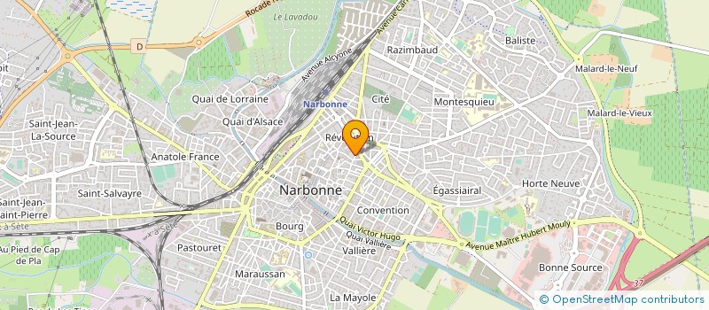 localisation de l'entreprise GAMER PLACE  NARBONNE