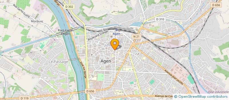 localisation de l'entreprise GAMES AND GAMER'S à AGEN
