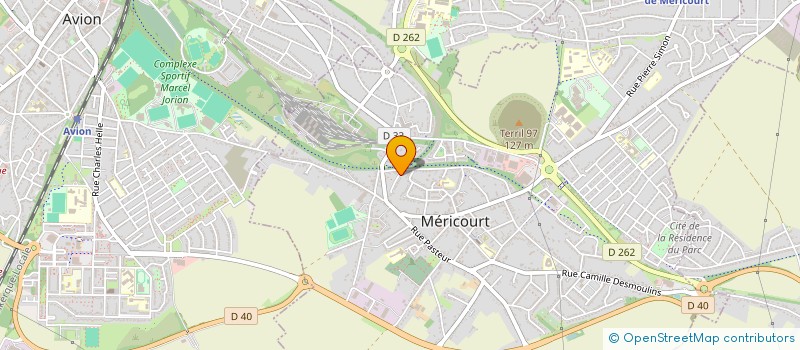 localisation de l'entreprise GAMES AND MORE  MERICOURT