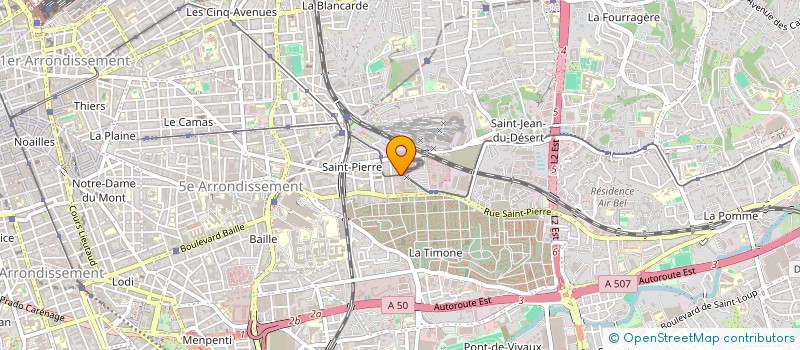 localisation de l'entreprise GAMES COMPANY à MARSEILLE