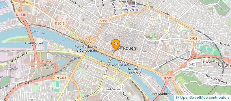 localisation de l'entreprise GAMES INVEST à ROUEN