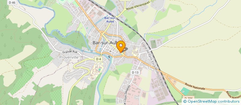 localisation de l'entreprise GAMES LINK  BAR-SUR-AUBE