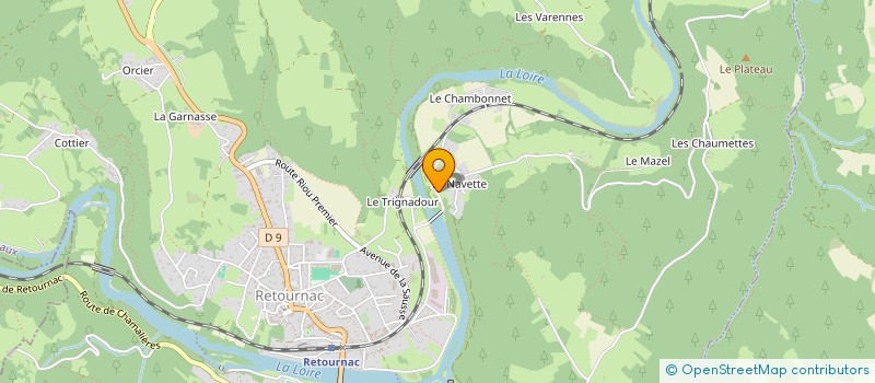 localisation de l'entreprise GAMES OF DIGIT  RETOURNAC