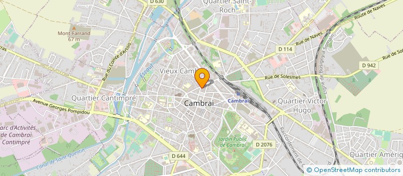 localisation de l'entreprise GAMES'SHOP 3 à CAMBRAI