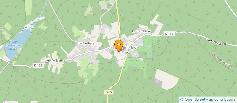 localisation de l'entreprise GAMETAM  NOYANT-VILLAGES