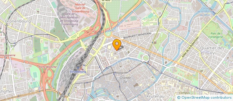 localisation de l'entreprise GAMETOUCH à STRASBOURG