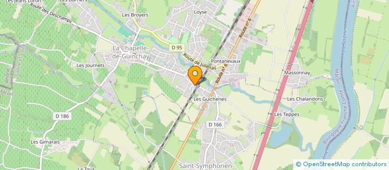 localisation de l'entreprise GAMETWINS  CHAPELLE-DE-GUINCHAY (LA)