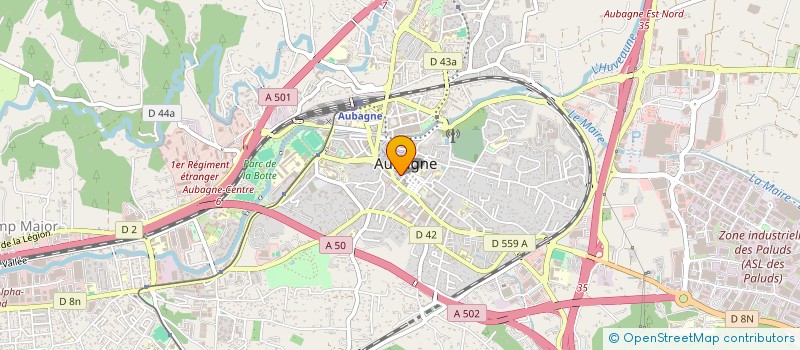 localisation de l'entreprise GAMEXPO à AUBAGNE