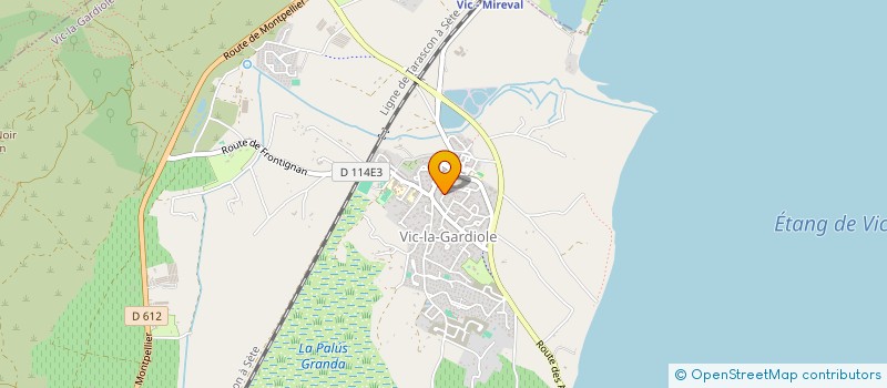 localisation de l'entreprise GAMI  VIC-LA-GARDIOLE