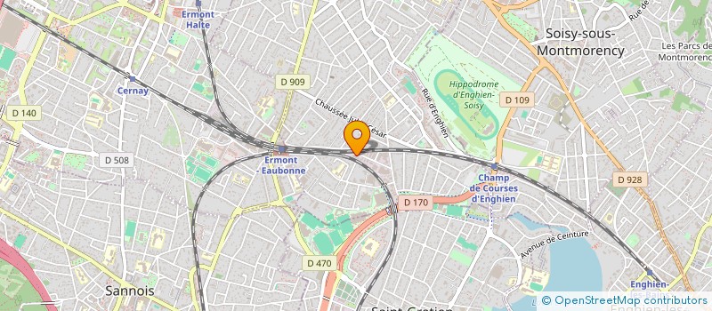 localisation de l'entreprise GAMIDA SA à EAUBONNE