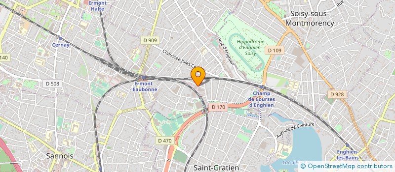 localisation de l'entreprise GAMIDA TECH à EAUBONNE