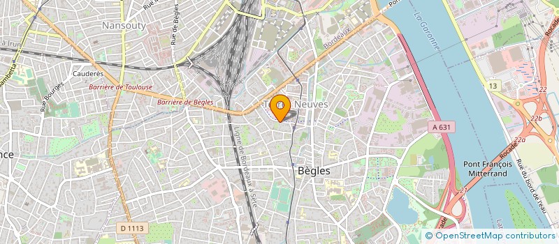localisation de l'entreprise GAMIFY à BEGLES