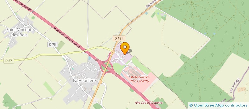 localisation de l'entreprise GAMILLY CONCEPT à DOUAINS