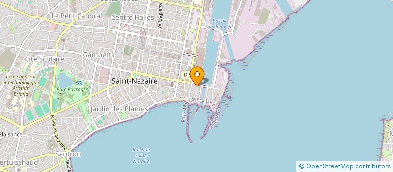 localisation de l'entreprise GAMIN IMMOBILIER  SAINT-NAZAIRE