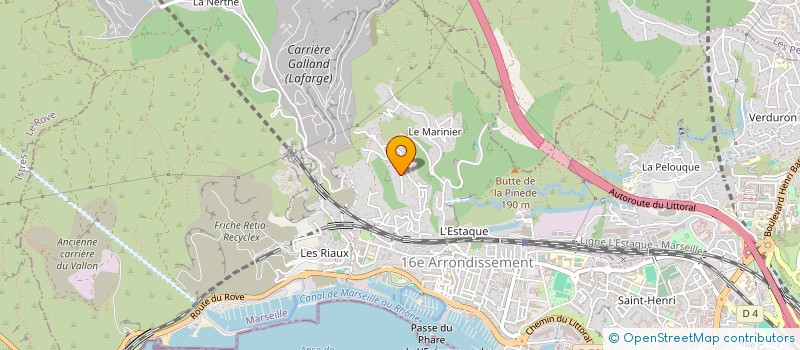 localisation de l'entreprise GAMINA MOUV' à MARSEILLE
