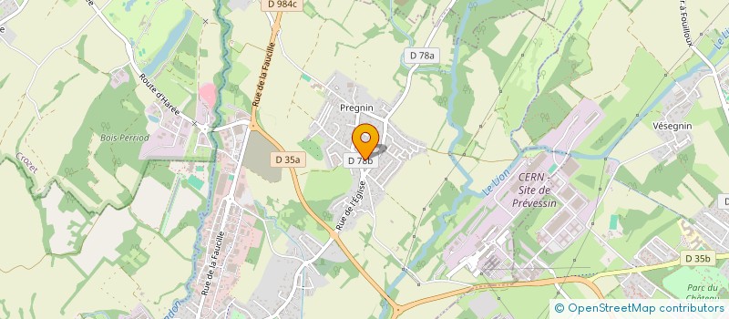 localisation de l'entreprise GAMING CCG à SAINT-GENIS-POUILLY