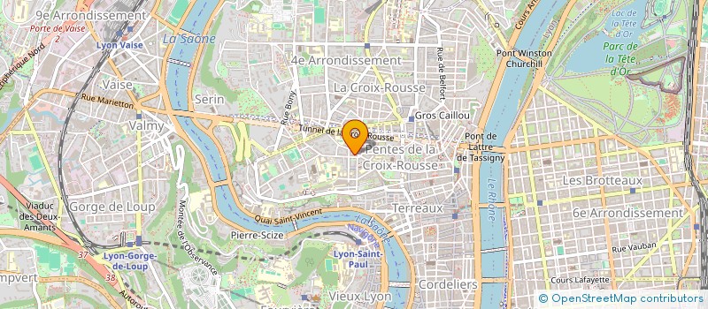 localisation de l'entreprise GAMINK à LYON