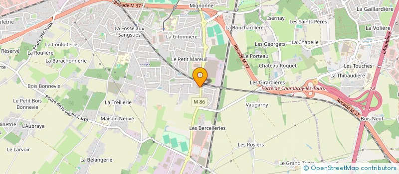 localisation de l'entreprise GAMISOKE  JOUE-LES-TOURS