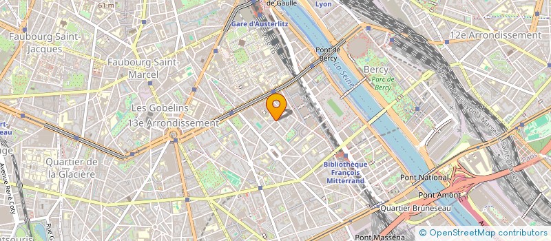 localisation de l'entreprise GAML IMMO  PARIS