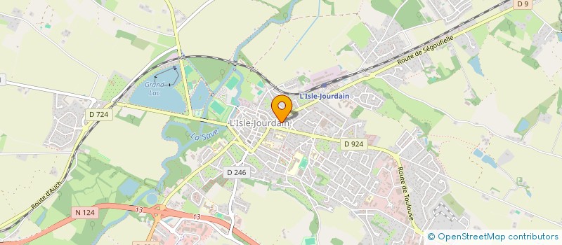 localisation de l'entreprise GAMM  L'ISLE-JOURDAIN