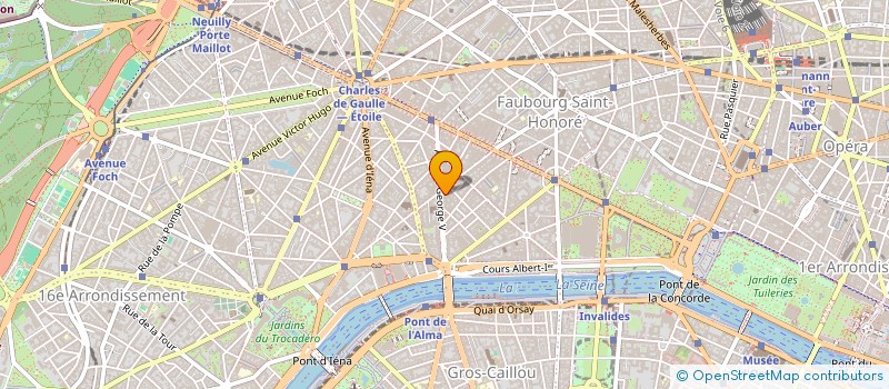localisation de l'entreprise GAMMA 54 à PARIS