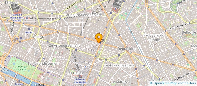 localisation de l'entreprise GAMMA  PARIS