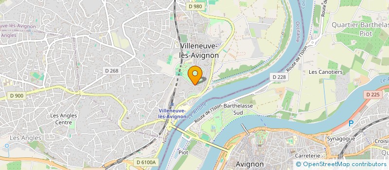 localisation de l'entreprise GAMMA  VILLENEUVE-LES-AVIGNON