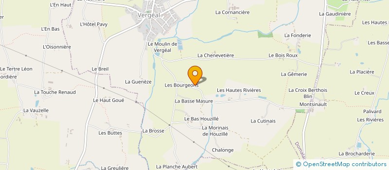 localisation de l'entreprise GAMMA  LOUVIGNE-DE-BAIS