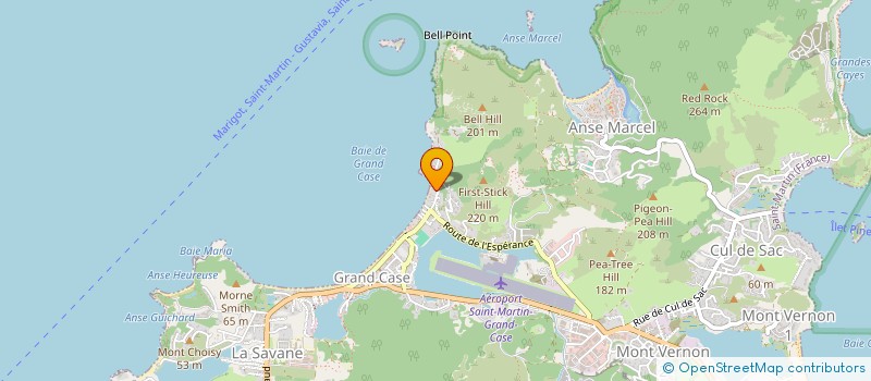 localisation de l'entreprise GAMMA  SAINT-MARTIN