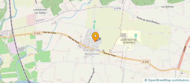 localisation de l'entreprise GAMMA CONTROL  BOURG-DE-PEAGE