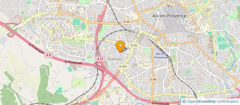 localisation de l'entreprise GAMMA DIFFUSION à AIX-EN-PROVENCE