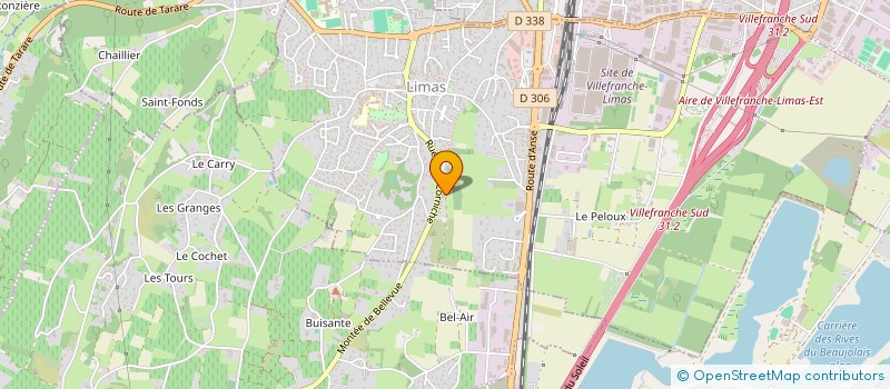 localisation de l'entreprise GAMMA ENTREPRISES  LIMAS