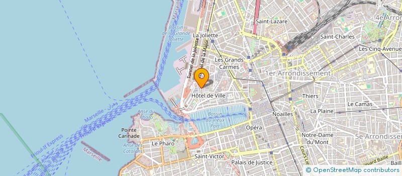 localisation de l'entreprise GAMMA IMMO  MARSEILLE