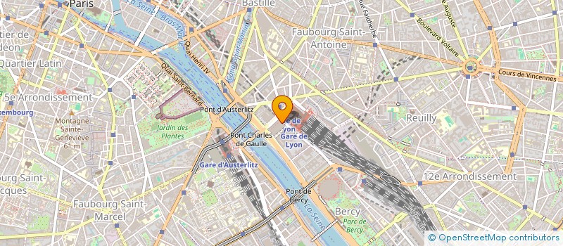 localisation de l'entreprise GAMMA LINE à PARIS