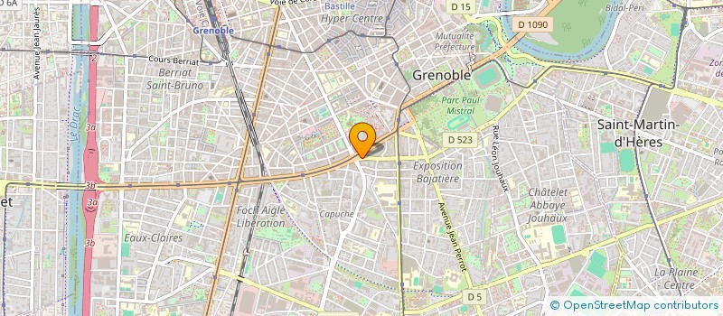 localisation de l'entreprise GAMMA TECH  SAINT-MARTIN-D'HERES