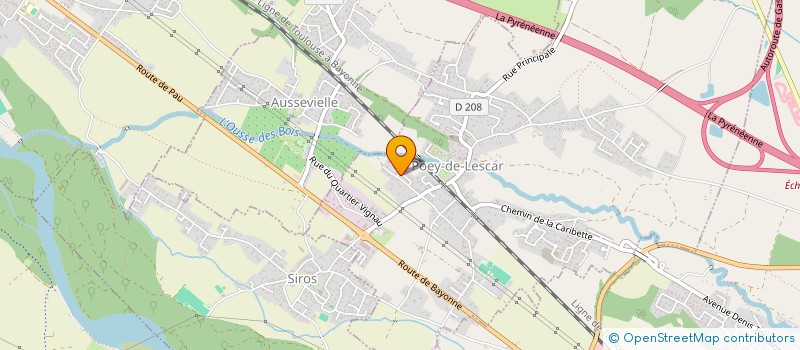 localisation de l'entreprise GAMMA VENTILATION  LONS