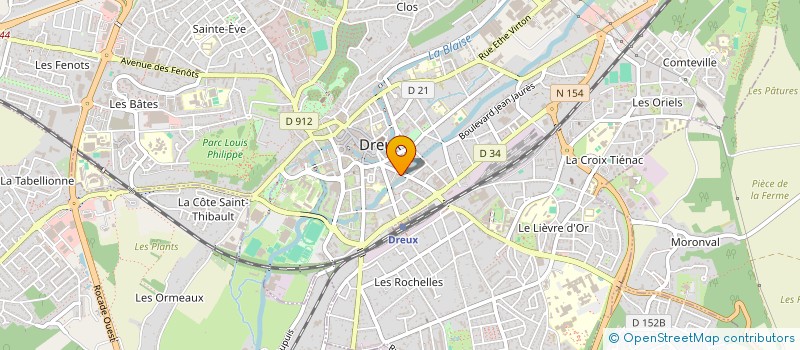 localisation de l'entreprise GAMMADIS  DREUX