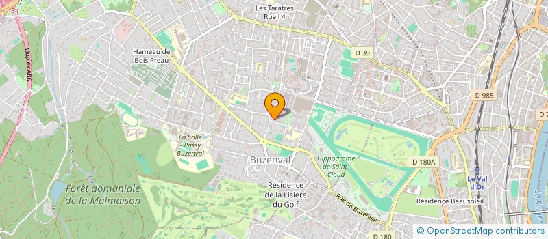 localisation de l'entreprise GAMMAPRO à RUEIL-MALMAISON