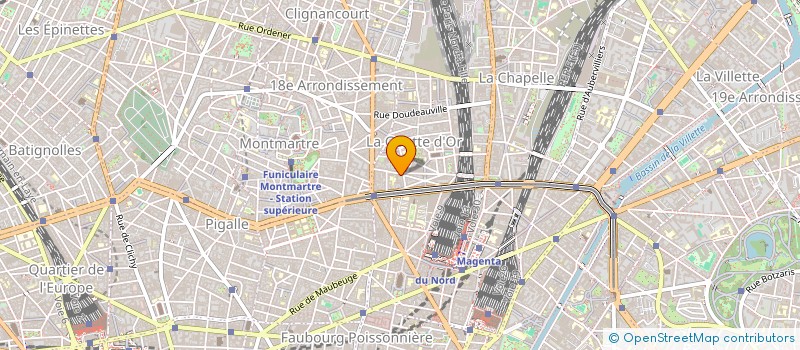 localisation de l'entreprise GAMME NBC  PARIS