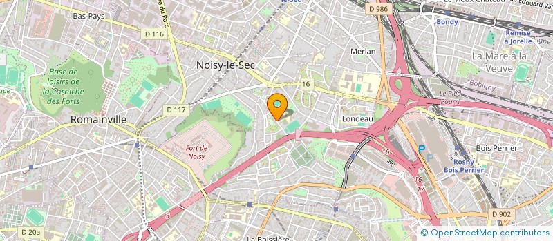 localisation de l'entreprise GAMME SOLUTIONS  NOISY-LE-SEC