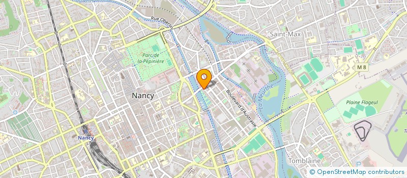 localisation de l'entreprise GAMMINVEST  NANCY