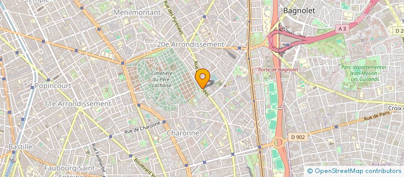 localisation de l'entreprise GAMMOS  PARIS