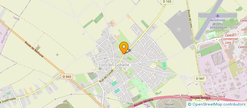 localisation de l'entreprise GAMON GOFFINET  LOOS-EN-GOHELLE