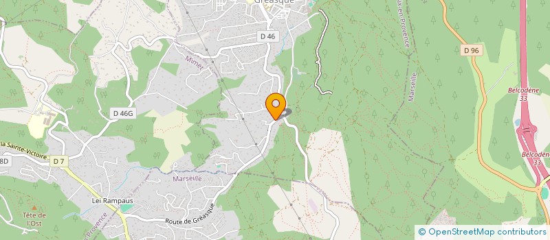 localisation de l'entreprise GAMOTOR'S  MARSEILLE