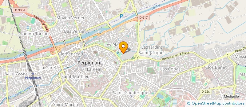 localisation de l'entreprise GAMS à PERPIGNAN