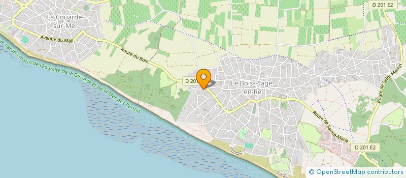 localisation de l'entreprise GAMS  LE BOIS-PLAGE-EN-RE