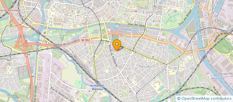 localisation de l'entreprise GAMS-P à STRASBOURG