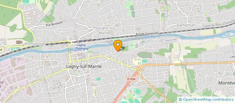 localisation de l'entreprise GAMUT CELL THERAPEUTICS  LAGNY-SUR-MARNE