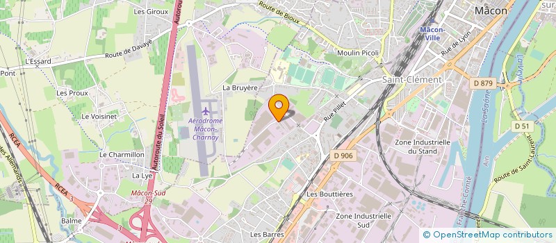 localisation de l'entreprise GAMVAL  MACON